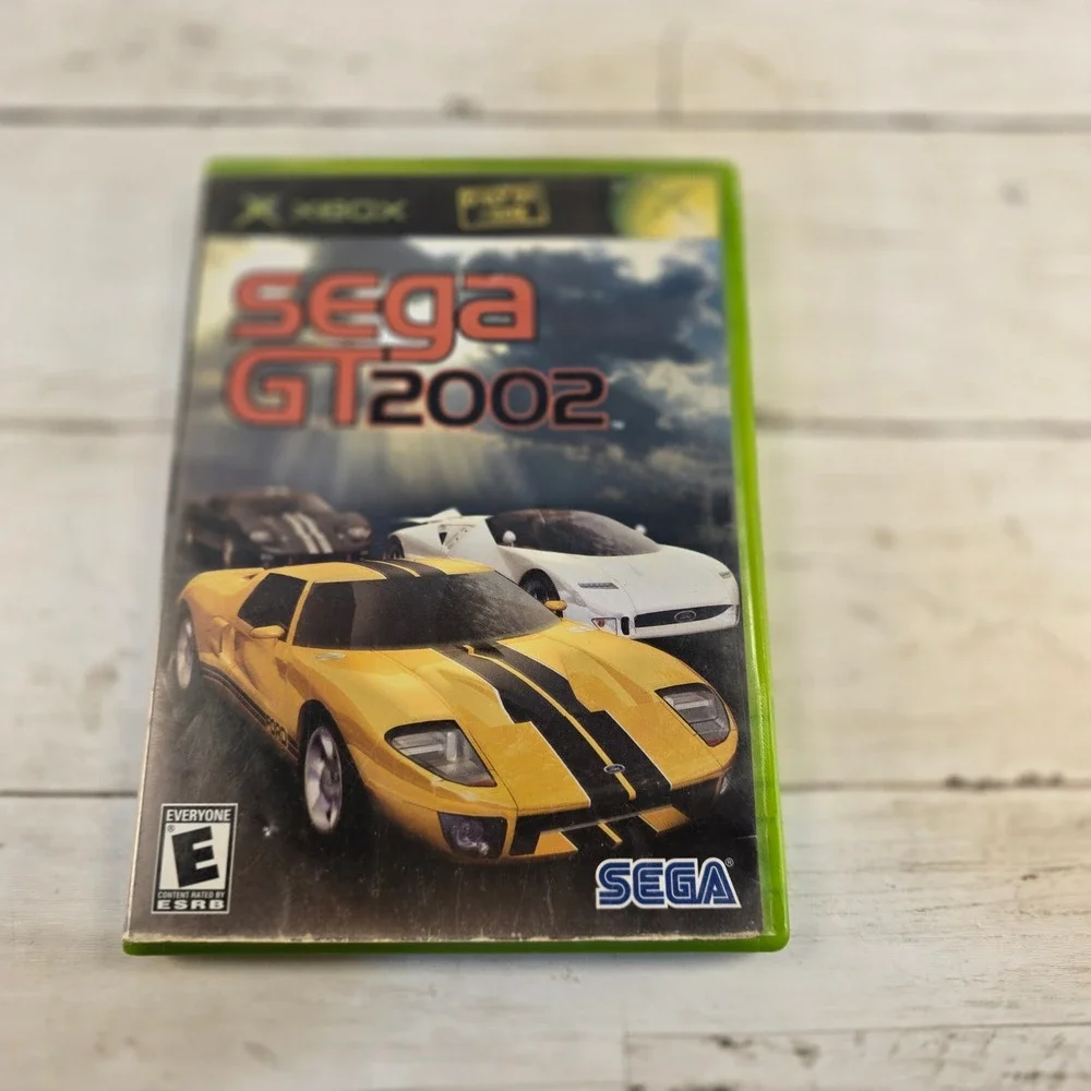 Sega GT 2002 Microsoft Xbox Original Game Complete with Manual Racing SEGA
